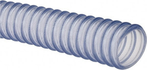 Made in USA 1-1/4" Inside x 1-5/8" Outside Diam, Food & Beverage Hose 3" Bend Radius, 100 ft. Long, 28 Vacuum Rating 9114 - 48432421