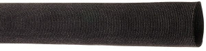 Techflex 2.86" ID Black Woven Sleeving for Hoses 50 ft. Long, -50 to 248°F DFN2.86-50 - 09474412