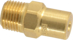 BETE Fog Nozzle 1/8" Pipe, 60° Spray Angle, Brass, Full Cone Nozzle Male Connection, 0.77 Gal per min at 100 psi, 0.055" Orifice Diam 1/8WL-1/2 60@4 - 04407839