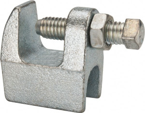 Empire Industries 3/4" Max Flange Thickness, 1/2" Rod Top Beam Clamp 470 Lb Capacity, Ductile Iron 62G0050 - 02163525