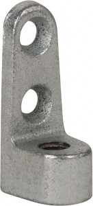 Empire Industries 3/8" Rod Side Beam Connector 250 Lb Capacity, Malleable Iron 153G0038 - 02164531