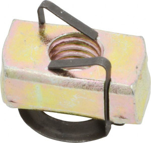 Cooper B-Line Steel 1/2-13" Rod, Zinc Dichromate Steel Cone Strut Nut 200 Lb Capacity, 1/2-13" Bolt, Used with Cooper B Line B11, B12, B22, B24, B26 & B32 Channel & Strut TN225 YZN - 64050834