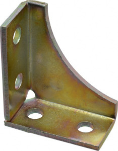 Thomas & Betts Zinc Dichromate Steel 90° Strut Fitting Used with Joining Metal Framing Channel & Strut AB-214 - 54055389