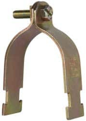 Cooper B-Line 2" Pipe, 12 Gauge Framing Channel & Strut Mounted Clamp Zinc Dichromate, Rigid Conduit B2013 PA YZN - 64037658