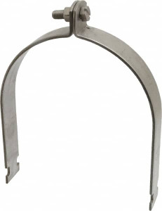 Empire Industries 6" Pipe, Grade 304," Pipe Clamp 8200SS0600 - 02165884