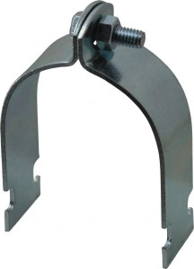 Empire Industries 2-1/2" Pipe," Pipe Clamp Electro Galvanized 8200Z0250 - 02165975
