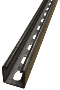 Empire Industries 10 ft. Long x 1-5/8" Wide x 1-5/8" High, 12 Gauge, Stainless Steel, Punched Framing Channel & Strut 7001SS1210 - 02165694