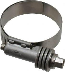 Ideal-Tridon Stainless Steel Auto-Adjustable Worm Drive Clamp 1/2" Wide x 1/2" Thick, 1-1/16" Hose, 1-1/16 to 2" Diam 4702451 - 05358866