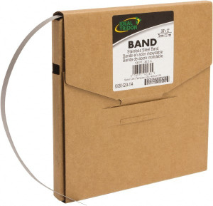 Ideal-Tridon Stainless Steel Banding Strap Roll 1/2" Wide x 0.02" Thick 600800181200 - 35205673