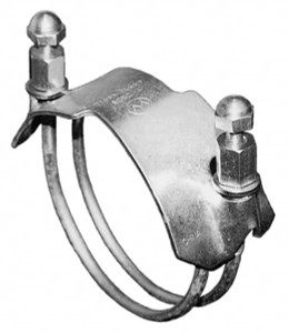 Kuriyama of America 12" Hose, Single Bolt Clamp Plated Steel SDBC-12 - 48500185