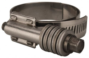 Value Collection 1-3/4 to 2-5/8" Hose, 5/8" Wide x 0.7" Thick, Constant Torque Clamp 1-3/4 to 2-5/8" Diam, Grade 301 & 410 Stainless Steel MS09D4567 - 40779910
