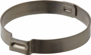 Oetiker 37.9 to 41mm, 1-Ear Clamp 1-5/8" Noml Size, 10mm Inner Width, 7mm Wide x 0.6mm Thick, Stainless Steel 15500026-100 - 48546444 Oetiker 37.9 to 41mm, 1-Ear Clamp 1-5/8" Noml Size, 10mm Inner Width, 7mm Wide x 0.6mm Thick, Stainless Steel 15500026-100 - 48546444