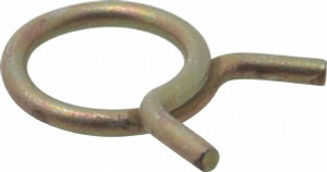 Rotor Clip 1.19" Wide, Carbon Steel Single Wire Hose Clamp 3/8" Tang Length, 3/4" Nominal Diam, 0.112" Thick HC-12ST ZD - 48690168