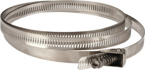 Ideal-Tridon SAE Size 248, 1-3/4 to 16" Diam, Stainless Steel Quick Release Worm Drive Clamp 1/2" Wide, Material Grade 301, Series 550 M550248106 - 48558399
