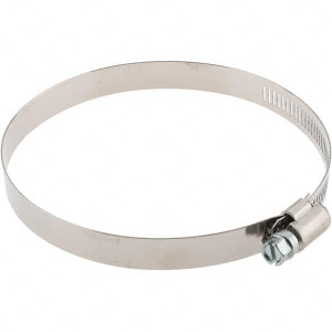 Value Collection SAE Size 64, 3-9/16 to 4-1/2" Diam, Stainless Steel Worm Drive Clamp 1/2" Wide BDNA-24127 - 52687332