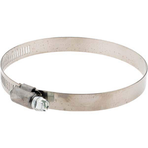 Value Collection SAE Size 56, 3-1/16 to 4" Diam, Stainless Steel Worm Drive Clamp 1/2" Wide BDNA-24124 - 52687449