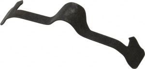 Thomas & Betts Spring Steel EMT Drop Wire Mounted Flexible Conduit Hanger 1/2" EMT, Anodized Finish SSF-CK535 - 09859836