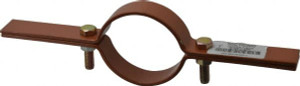 Empire Industries 3" Pipe, Copper Plated Riser Clamp 500 Lb Capacity, Carbon Steel 50CTI0300 - 02164234