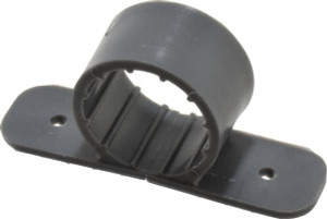 Oatey 3/4" Pipe, Standard Pipe Clamp Gray, Polypropylene 33941 - 37036381