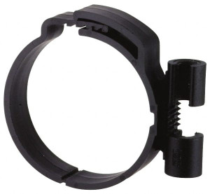 ZSi-Foster 3/8" Rod, 1-5/8" Tube Diam, Cushion Clamp Black, 150 Lb Capacity, Polyamide QC26 - 82596958