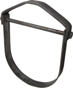 Empire Industries 12" Pipe, 7/8" Rod, Carbon Steel Adjustable Clevis Hanger Black 11B1200 - 02161677