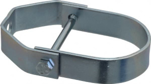 Empire Industries 2" Pipe, 3/8" Rod, Carbon Steel Adjustable Clevis Hanger Electro Galvanized 11G0200 - 02161735