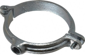 Empire Industries 3" Pipe, 1/2" Rod, Malleable Iron Split Ring Hanger Electro Galvanized, 300 Lb Capacity 41HG0300 - 02162592