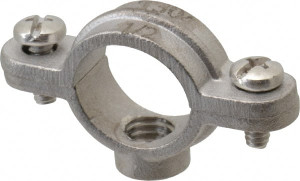 Empire Industries 1/2" Pipe, 3/8" Rod, Grade 304 Stainless Steel Split Ring Hanger 41SSI0050 - 02162725