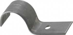 Empire Industries 1" Pipe, Carbon Steel, Electro Galvanized" Pipe or Conduit Strap 1 Mounting Hole 233G0100PK10 - 02165322