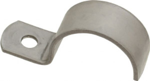 Empire Industries 1" Pipe, Grade 304 Stainless Steel," Pipe or Conduit Strap 1 Mounting Hole 233SS0100 - 02165405