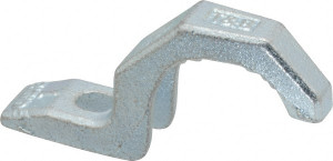 Thomas & Betts 1" Pipe, Steel, Hot Dipped Galvanized" Pipe or Conduit Strap 1/4" Bolt, 1 Mounting Hole 1278 - 54062526