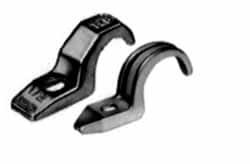Thomas & Betts 2-1/2" Pipe, Steel, Hot Dipped Galvanized" Pipe or Conduit Strap 1/2" Bolt, 1 Mounting Hole 1282 - 54062567