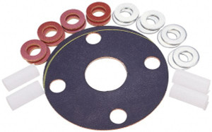 Made in USA 12" Pipe, 12" ID x 19" OD Flange Gasket Neoprene Rubber, 1/8" Thick 31949209 - 31949209