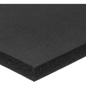 USA Sealing 1 ft. Long x 12" Wide x 1/16" Thick, Neoprene Sheet Gasketing 100 Max psi, Black ZUSANSR-301 - 32247637