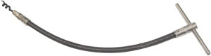 Made in USA 7-1/4" OAL Flexible Shaft 1/4" Cork Diam, 5/32" Shaft Diam, For 1/4 to 5/16" Packing Size 1204-1 - 00266726