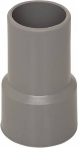 Flexaust 3" Screw-On Hose Cuff PVC, Gray 03100801 - 37441599