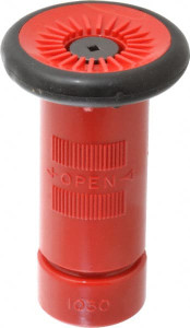 Made in USA 1" Hose Diam NPSH Constant Flow Hose Nozzle 22 Max GPM, Polyurethane, 100 psi NOZZ-FOG100-M - 62379516