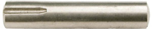 EVER-TITE Coupling 1-1/4 - 2-1/2" Stainless Steel Pin Stainless Steel, Use with Cam & Groove Coupler Handle Assembly 3WP200 - 93466217