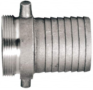 Dixon Valve & Coupling 3" Suction Male Coupling Short Shank, Brass, for Suction & Discharge Hose MB300 - 48442404
