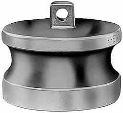 EVER-TITE Coupling 4" Cam & Groove Dust Plug for Use with Couplers Part DP, Stainless Steel, 100 Max psi, for Suction & Discharge Hose 340DPSS - 48492805