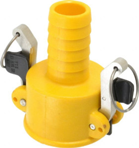 NewAge Industries 1-1/4" Cam & Groove Female Coupler Hose Shank Part C, Nylon, 150 Max psi, for Suction & Discharge Hose 5600861 - 48457261