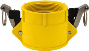 NewAge Industries 3" x 3" Cam & Groove Female Coupler Female NPT Thread Part D, Nylon, 125 Max psi, for Suction & Discharge Hose 5601365 - 48457410