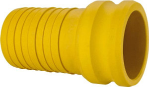 NewAge Industries 3" Cam & Groove Male Adapter Hose Shank Part E, Nylon, 125 Max psi, for Suction & Discharge Hose 5601757 - 48457543
