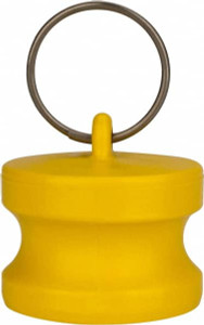 NewAge Industries 1-1/2" Cam & Groove Dust Plug for Use with Couplers Part DP, Nylon, 150 Max psi, for Suction & Discharge Hose 5603045 - 48457766