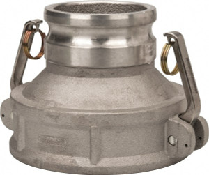 Value Collection 6" x 4" Cam & Groove Female Coupler Male Adapter Aluminum, 300 Max psi, for Suction & Discharge Hose WS-HF-CAM-207 - 44794410
