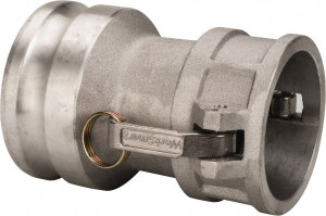 Value Collection 3" x 4" Cam & Groove Female Coupler Male Adapter Aluminum, 500 Max psi, for Suction & Discharge Hose WS-HF-CAM-009 - 44794469