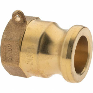 Value Collection 1" Cam & Groove Male Adapter Female NPT Thread Part A, Brass, for Suction & Discharge Hose BD-13765 - 53575080