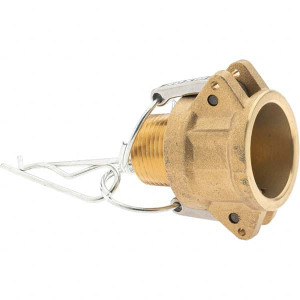Value Collection 3/4" Cam & Groove Female Coupler Male NPT Thread Part B, Brass, for Suction & Discharge Hose BD-13724 - 53575361