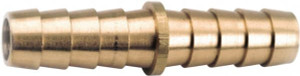 Anderson Metals Hose Barb x Hose Barb Hose Mender 3/8" ID Hose, Lead Free Brass 757014-06 - 55538813