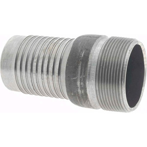 Campbell Fittings 2" Pipe ID, Threaded Combination Nipple for Hoses Steel HAS-8 - 48467054